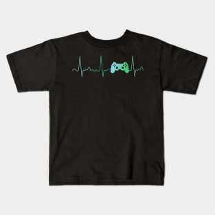 Gamer Heartbeat Kids T-Shirt